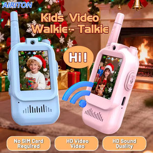 Interphone vidéo rechargeable à appel HD en un clic, cadeaux pour enfants, garçons et filles, talkie-walkie vidéo mignon, <span class=keywords><strong>chat</strong></span> vidéo pour enfants, écran HD 2_, USB-C - Product Image 2