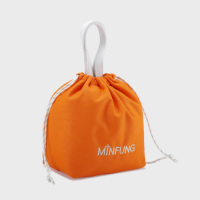 MINFUNG Vente en gros de pochettes cadeaux pour bijoux, pochettes promotionnelles, pochettes personnalisées en toile de coton écologique, pochettes à cordon pour maquillage et cosmétiques