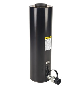 Oferta Especial - Cilindro Hidráulico de Aluminio Hueco de 100 Toneladas y 200 mm de Carrera, Modelo 1008, Compatible con el Gato ENERPAC RCH-1008 para Industria Pesada - Product Image 3