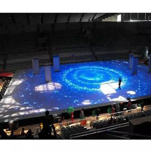 Intérieur P2.6 P3.91 3.9 Écran de visualisation interactif Led Dance Floor Jeu sans fil P3. 91 Tuiles LED Mur Vidéo - Product Image 2
