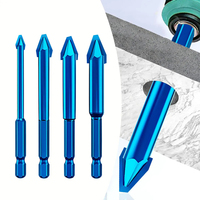 Outils électriques 6/8/10/12 mm pour percer la pierre, la céramique, le verre, perceuse excentrique pour carrelage céramique