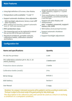 pH-mètre de type stylo PH-30Z (conique) adapté à l'aquaculture, aux sources chaudes, à la pâtisserie, aux piscines, au traitement de l'eau et à l'enseignement