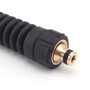 Lance de lavage haute pression en acier avec couvercle en plastique, pistolet de pulvérisation de lavage de <span class=keywords><strong>voiture</strong></span>, Lance d'extension moulée en plastique - Product Image 4