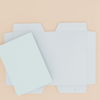 Nouvel arrivage de couverture de livre auto-adhésive couleur macaron 10 feuilles/paquet étui de protection pour papier en plastique durable
