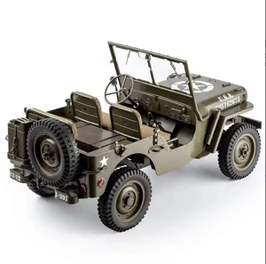 FMS ROCHOBBY 1941 MB Scaler Willys <span class=keywords><strong>JEEP</strong></span> con Ammortizzatori a Olio, 4WD 4X4, Scala 1:6, Fuoristrada, Telecomando 2.4G, Crawler RC, Modellino Hobby - Product Image 5