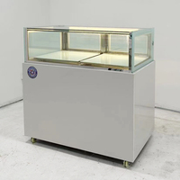 Vitrine réfrigérée pour pâtisserie, refroidissement par ventilateur, vitrine de boulangerie, réfrigérateur, vitrine à gâteaux, refroidisseur de gâteaux
