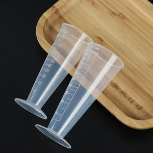 Transparent Plastic Graduated Measuring Cups 50ml 100ml Disposable Baking Tool Cup For Kitchen Use - Product Image 4