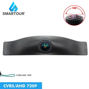 Smartour AHD Car Front View Camera For Audi A6 A6L C7 C8 4G Allroad Quattro 2012 2013 ~ 2018 HD Night Vision Waterproof