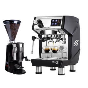 Cafetera Espresso Profesional Alemana E61 110V Semiautomática Comercial con Espumador de Leche - Product Image 4