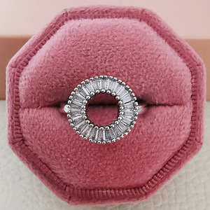 예술적 디자인의 여성을위한 독특하고 고급스러운 조절 식 오픈 링 컬렉션 - Product Image 5