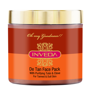Herbal De-Tan Face Pack for Deep Cleansing, Brightening & Tan Reduction - Product Image 1