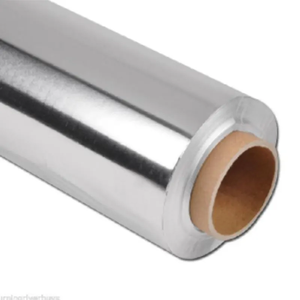 Rouleau de papier aluminium personnalisé pour emballage alimentaire de cuisine, surface finie, aluminium pour usage domestique - Product Image 1