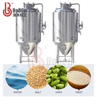 Boben Cuves de fermentation de bière en acier inoxydable 100L personnalisés équipement de fermentation pour le brassage de diverses capacités moteur 1200L