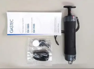 Pompe d'échantillonnage <span class=keywords><strong>de</strong></span> gaz GASTEC GV-100, kit <span class=keywords><strong>de</strong></span> pompe avec tube <span class=keywords><strong>de</strong></span> détection uniquement, pour <span class=keywords><strong>monoxyde</strong></span> <span class=keywords><strong>de</strong></span> <span class=keywords><strong>carbone</strong></span>, matériau plastique, garantie 1 an - Product Image 2