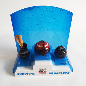 عداد مخصص زجاجة نبيذ glorifier رف شاشة منتج إكليريك تعزيز عرض موقف - Product Image 4