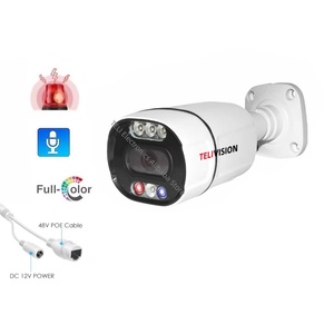 Caméra de sécurité CCTV 4K avec capture de visage IA, boîtier métallique, 8 canaux PoE, 5MP, alarme bidirectionnelle avec double clignotement, audio bidirectionnel - Product Image 2