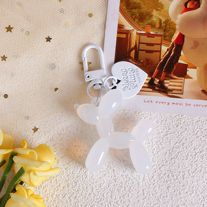 Jelly Balloon <b>Dog</b> Design Keychain For Women Cute Girls Key Chain Bag Charms Accessories For Car Purse <b>Backpack</b> - Product Image 2