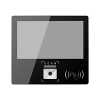 Dispositivo Verificador de Códigos QR y Códigos de Barras con NFC, Montaje en Pared, Verificador de Códigos 1D y 2D
