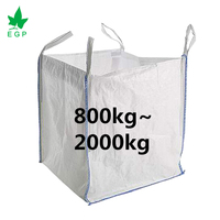 EGP PP grand sac FIBC sac en vrac 1 tonne 1.5 tonne 2 tonnes 1000KG 2200lbs 1500kg sac Jumbo pour bitume asphalte