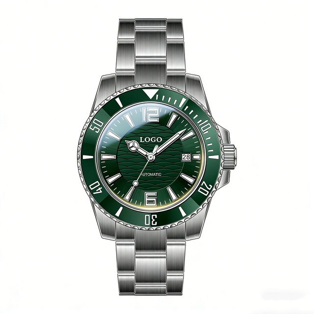 High Quality Men's Mechanical Automatic Diving Watch Strong Luminous Stainless Steel Sapphire Crystal Waterproof Wrist Watch