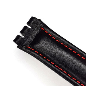 <span class=keywords><strong>Correa</strong></span> <span class=keywords><strong>de</strong></span> <span class=keywords><strong>Reloj</strong></span> <span class=keywords><strong>de</strong></span> Cuero Vacuno Cóncavo Convexo <span class=keywords><strong>de</strong></span> 17/19 mm para Relojes <span class=keywords><strong>Swatch</strong></span> - Product Image 6