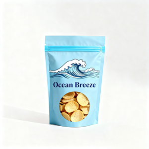 Pochette personnalisée haut de gamme en Mylar métallisé - Sachet refermable à fermeture éclair pour l'emballage <span class=keywords><strong>d</strong></span>'<span class=keywords><strong>épices</strong></span>, <span class=keywords><strong>d</strong></span>'assaisonnements et de poudres - Product Image 1