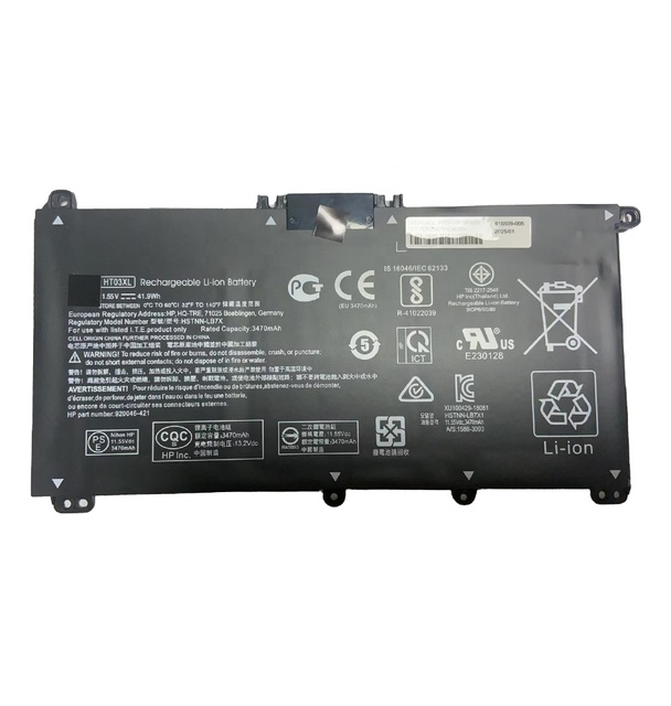 HT03XL L11119-855 Battery for HP Pavilion 14-CE 14-CF 14-DF 15-CS 15-DA 15-DB 15-DW 11.55V 41Wh Laptop Replacement Battery
