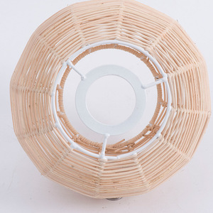 Lámpara Colgante de Estilo Zen, Redonda, E27, Tejido de Ratán Negro, para Decoración de Salas de Té, Restaurantes y Hoteles - Product Image 4