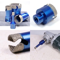 Accessoires d'alimentation de carrelage noyau de menuiserie trou profond bois résine magnétique carré M14 outils de forage au diamant sous vide