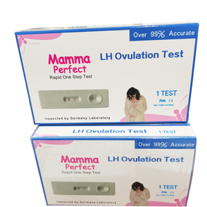 DEEPBLUE Test d'ovulation LH urinaire en une étape, kit cassette, technologie or colloïdal, résultats en 3-5 minutes, détection de <span class=keywords><strong>grossesse</strong></span>, 2 ans - Product Image 5