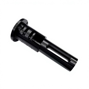 Service de tournage CNC de haute précision, tube en aluminium anodisé noir, pièces de rechange de machines usinées sur mesure - Product Image 5