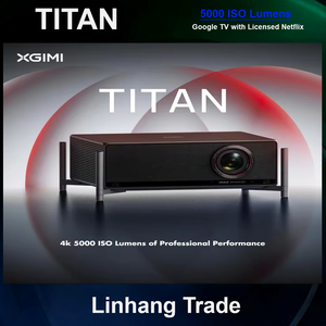 XGIMI Titan เครื่องฉาย DLP แอนดรอยด์<span class=keywords><strong>4K</strong></span> สว่างพิเศษพร้อมแบตเตอรี่ในตัวสำหรับสถานที่จัดงานระดับไฮเอนด์และโฮมเธียเตอร์ - Product Image 1