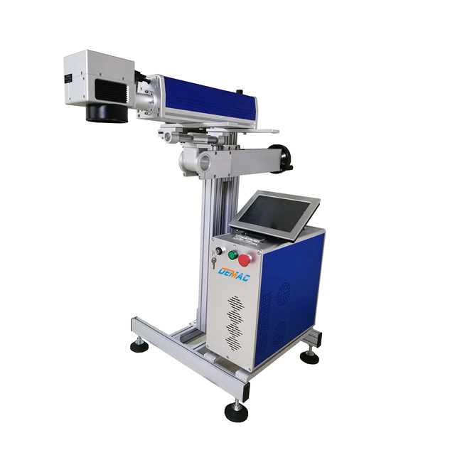 High-accuracy Fiber Laser Marking Machine for Metal Pipe Bottle Glass