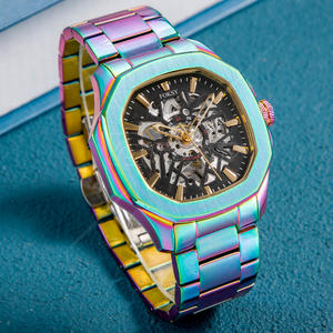 Montre à main <span class=keywords><strong>automatique</strong></span> pour hommes, personnalisé, en acier inoxydable, marque de luxe, <span class=keywords><strong>mouvement</strong></span> Hangzhou 2189 - Product Image 3