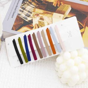 Großhandel einfache Stahl Pony Clip Metall Word Clip Haarnadel für Frauen Box Zubehör - Product Image 6