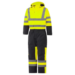 Hete Aanbieding Hoge Zichtbaarheid Vriesbestendige Waterdichte Gewatteerde Winter Geïsoleerde Overall - Product Image 1