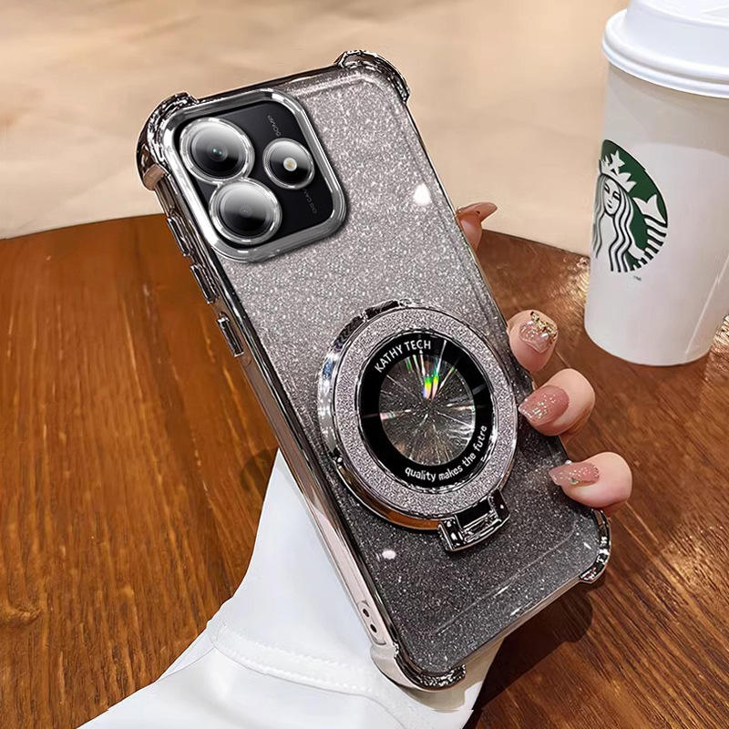 Argento [con pellicola per lenti + supporto glitterato]