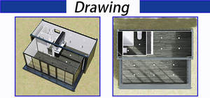 <span class=keywords><strong>Casa</strong></span> Container di Lusso Espandibile, <span class=keywords><strong>Casa</strong></span> Prefabbricata Portatile, Cabina Espandibile Pieghevole, <span class=keywords><strong>Casa</strong></span> Container da 20 Piedi - Product Image 5