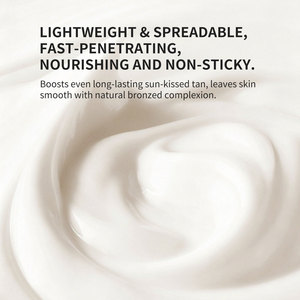 Crème Accélérateur de Bronzage OEM avec Huile de Carotte, Huile de Noix et Huile d'Olive – Accélérateur de Bronzage Rapide pour un Éclat Naturel de Bronzage Soleil - Product Image 5