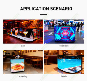 Écran de table LED couleur pleine 2025 NOUVEAU, <span class=keywords><strong>stand</strong></span> de <span class=keywords><strong>DJ</strong></span> numérique personnalisé avec affichage mural vidéo pour une utilisation en intérieur - Product Image 6