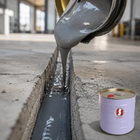 Mastic-colle polyuréthane haute élasticité pour joints d'expansion, écologique, à durcissement à l'eau, anti-fuite, pour la construction