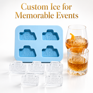 Molde de Silicona Personalizable de 4 Cavidades, Grado Alimenticio, Reutilizable, Fácil de Desmoldar, para Chocolate, Dulces, Hielo, Jabón y Manualidades - Product Image 1