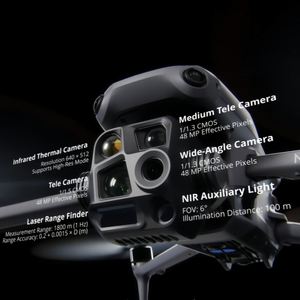 Drone MATRICE 4T longue portée avec double caméra et GPS, version universelle M4T, combo drone en stock - Product Image 3