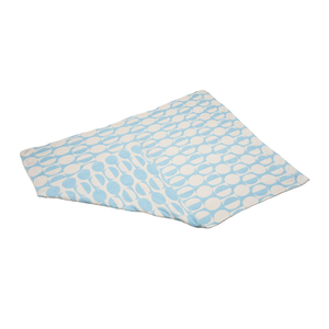 Manta de Chenilla Tejida con Puntos Geométricos <span class=keywords><strong>Azul</strong></span> Claro, Súper Suave, Cálida, Plegable, Lavable, para Todas las Temporadas, para Sofá - Product Image 3