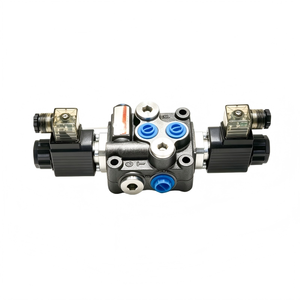 Vanne de commande directionnelle monobloc hydraulique à solénoïde Huamao MB3 45 L/min 1 bobine 315 BAR Distributeur hydraulique à port G3/8 - Product Image 1