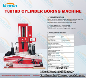 เครื่องเจาะรูเครื่องยนต์กระบอกสูบ CNC แบบ T8018D อุปกรณ์ทดสอบรู - Product Image 3