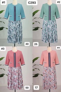 Robe de cérémonie florale décontractée grande taille pour femmes africaines et turques - Product Image 2