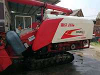 2020 célèbre marque PLC Rivo RG50 moissonneuse de faucheuse utilisée pour la récolte de manioc de grain avec boîte de vitesses de moteur fiable