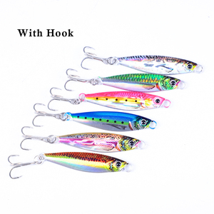 Jig de pesca de plomo de metal de fábrica, tipo All Water Light, 7g 10g 15g 20g, señuelo duro de hundimiento lento para trucha y lucio - Product Image 3