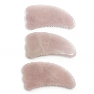 Herramientas de Masaje Gua Sha de Cuarzo Rosa, Raspador Guasha, Gran Venta 2026 - Product Image 3